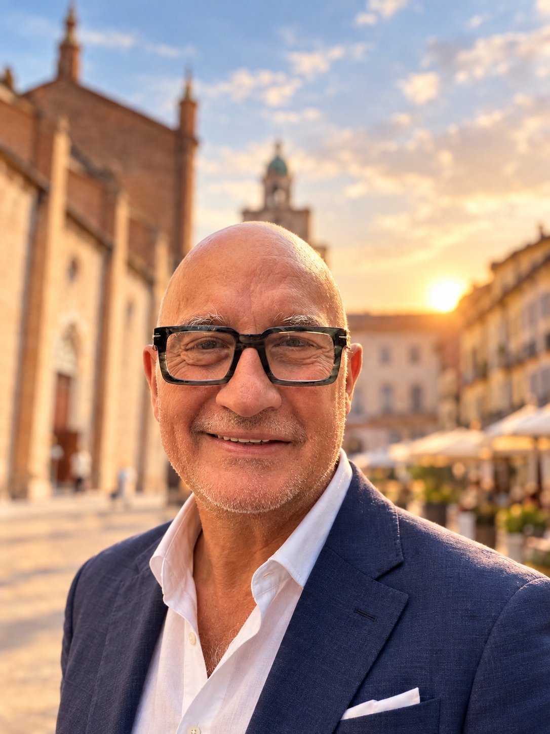 L'Avv. Lorenzo Susinno in piazza a Piacenza