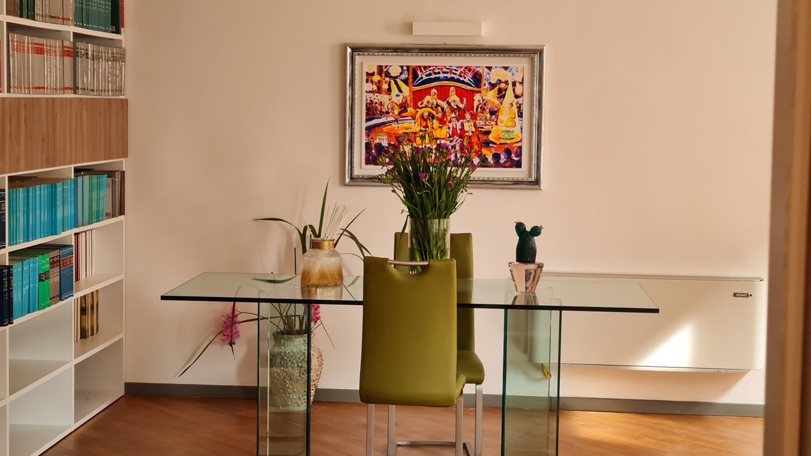 La sala riunioni dello studio